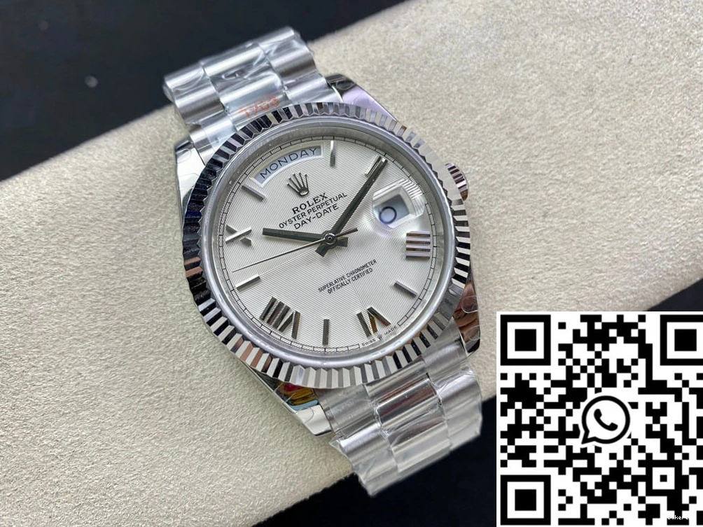 Dial Rolex Date Silver Day Factory 228239-83419 EW 0404